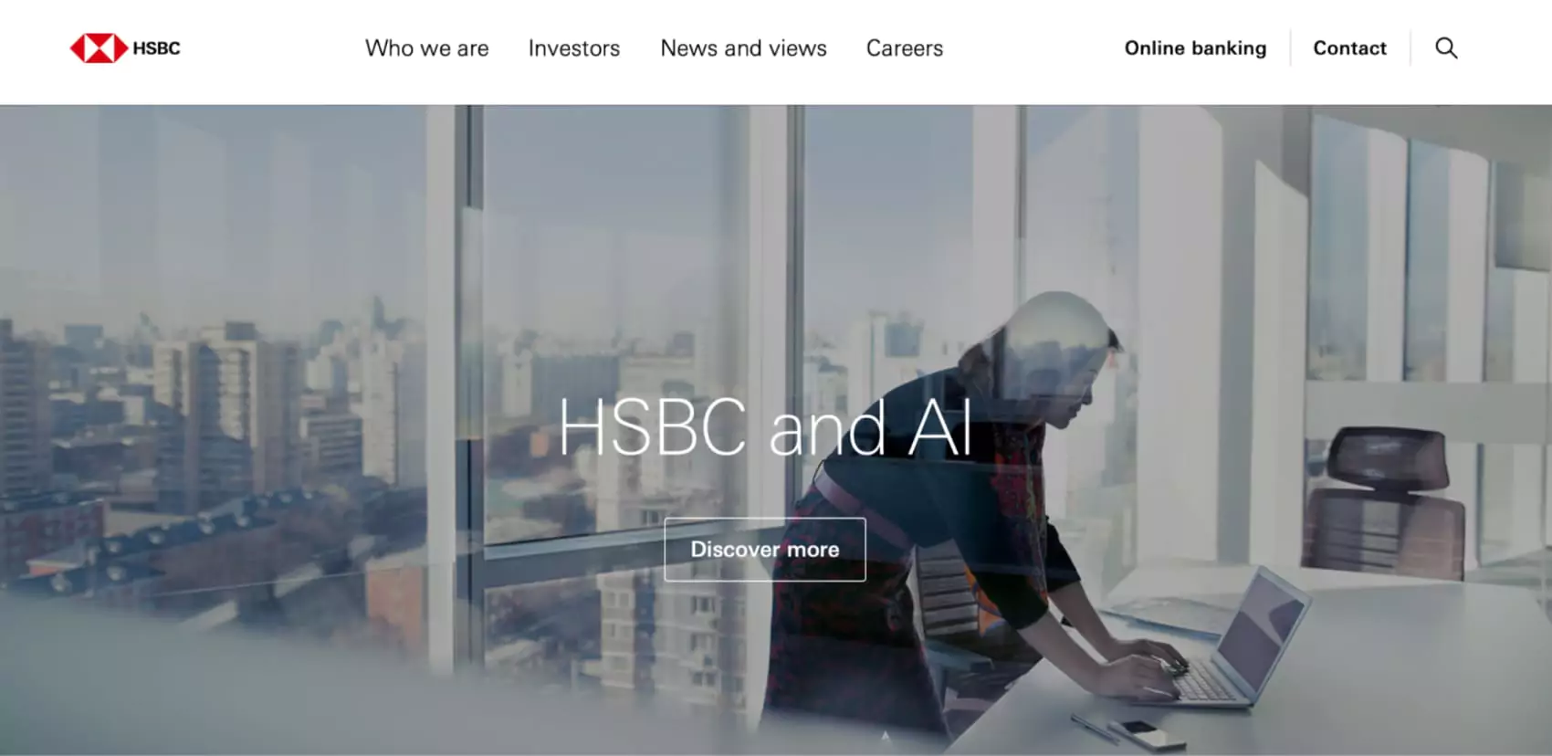 HSBC main page